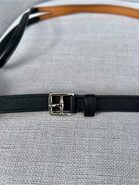 Rare Hermès Swift Leather Shetland Belt main image 6